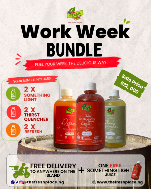 The Work Week Bundle Juice Bundle for 9-5ers